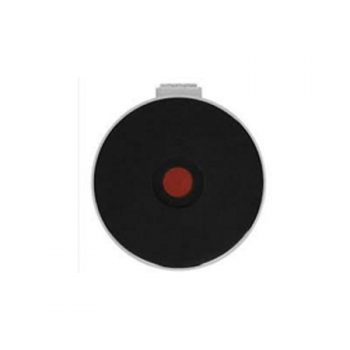 Plate Solid 6 Red Dot