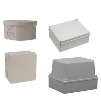 Encl PVC 2CS IP57 80x40 Marl
