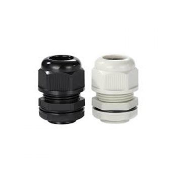 Gland 0 Nylon M12 Screw In Black