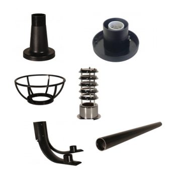 Sphere Bracket Curved Wall Large OD