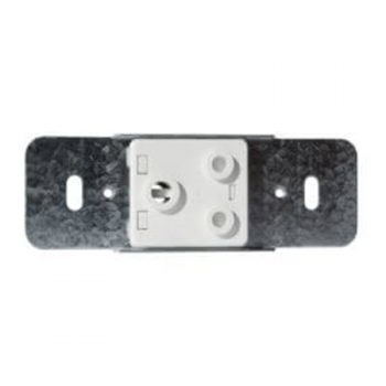 Socket UNSW 2x4 OY 6A CLA Wht NC 1431