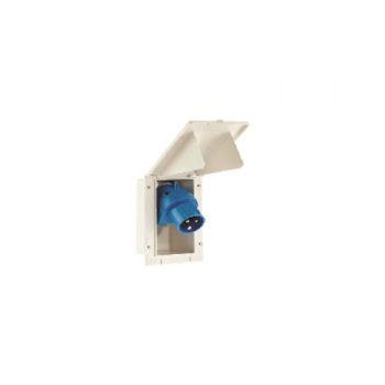 CEE Sock CaravInlet 16a 2P+E IP44 262136