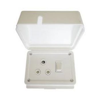 Socket Weatherproof Single O TIT
