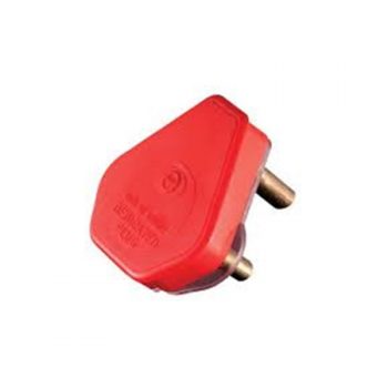 Plug Top  16a 3-pin DED PVC RED