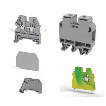 Rail Terminal 2.5mm Din Klemsan